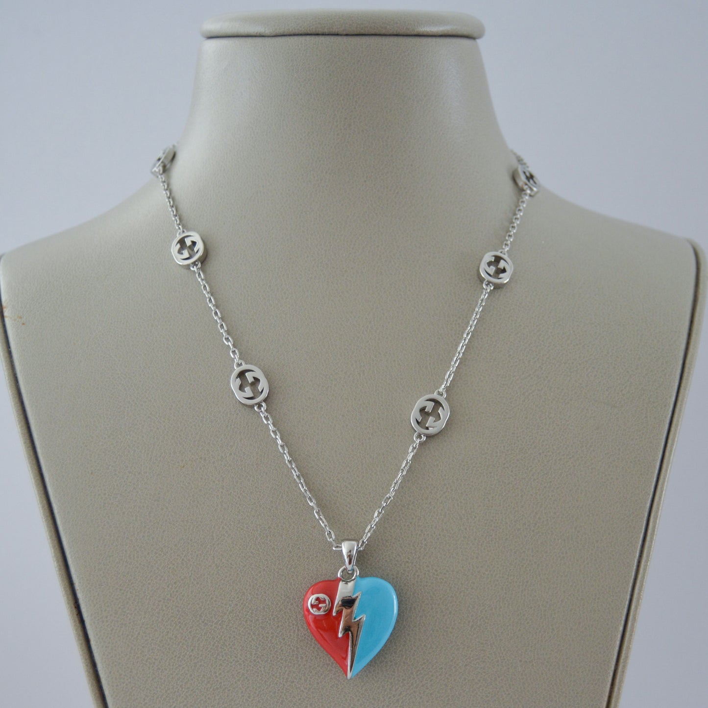 GG silver necklace - MARO JEWELRY