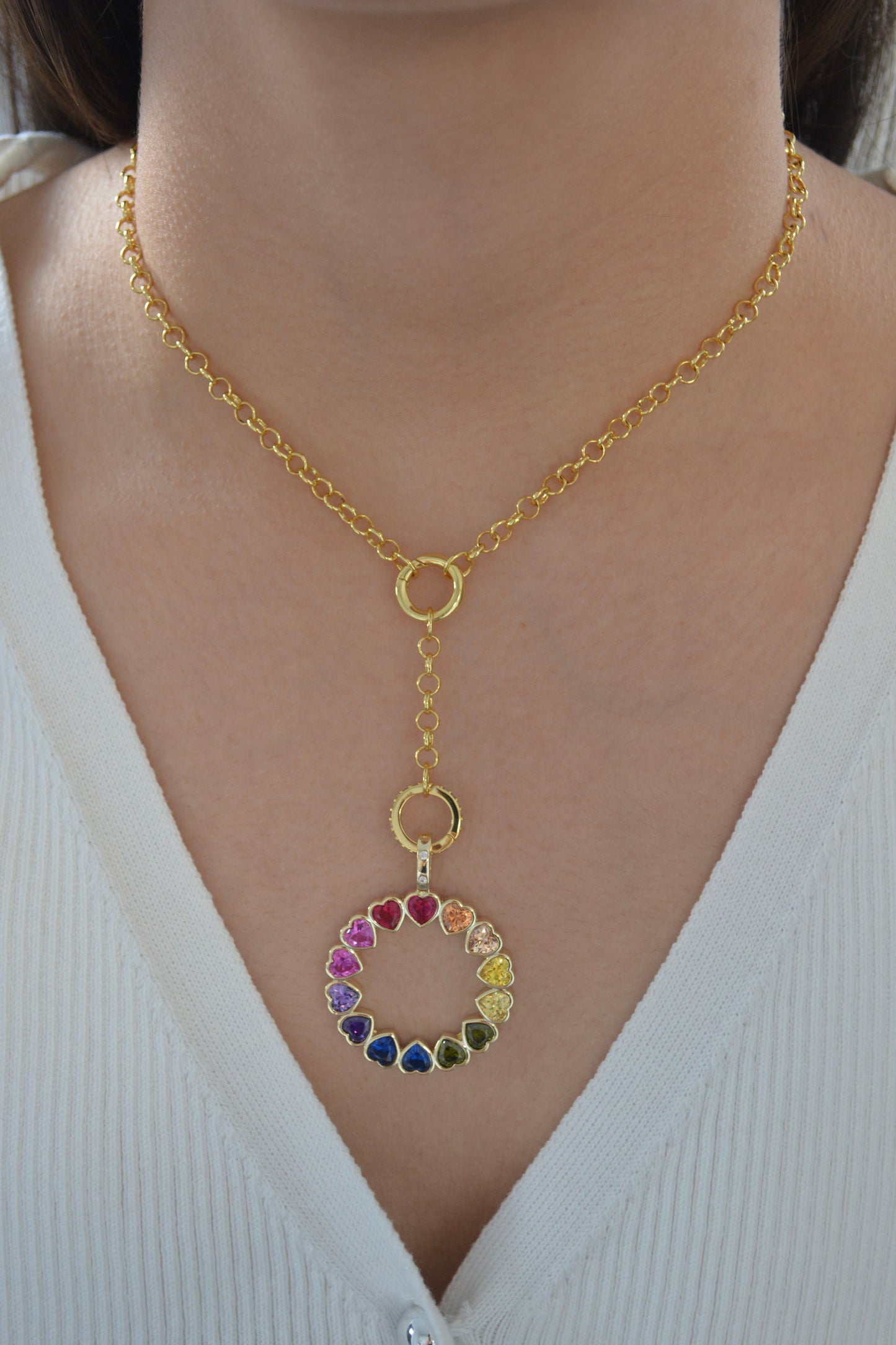 Amore Circle Charm