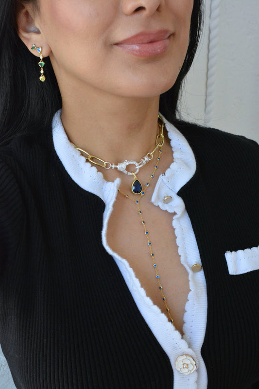 Drop Ice Bezel Charm