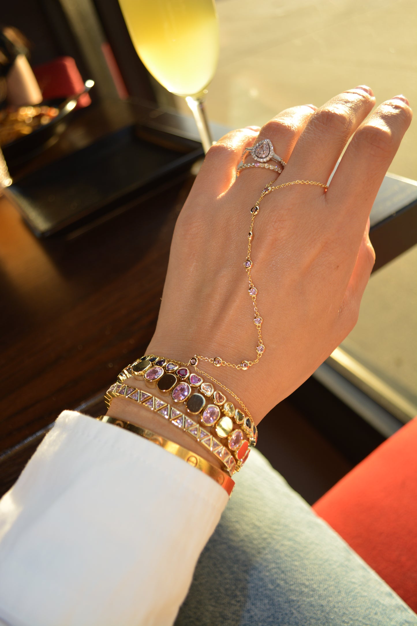 Mini Heart Stretchy Bracelet