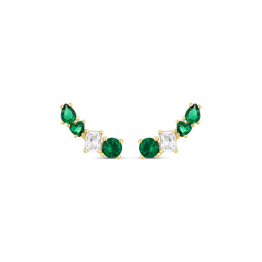 Luxe Emerald Earring