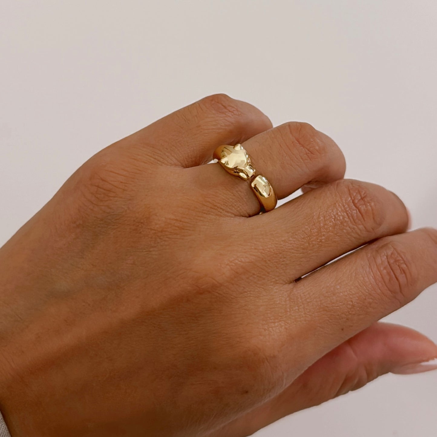 Panthere gold ring - MARO JEWELRY