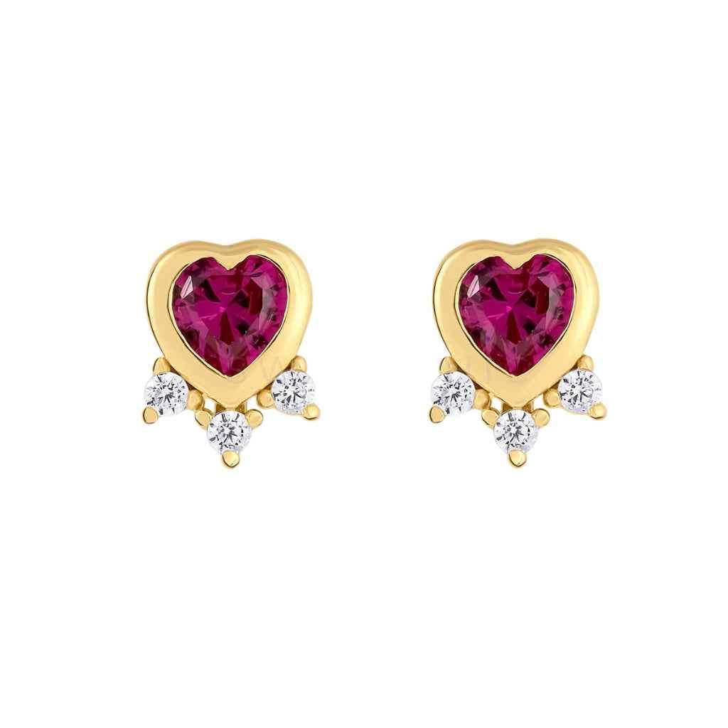 Amor Studs- Gold
