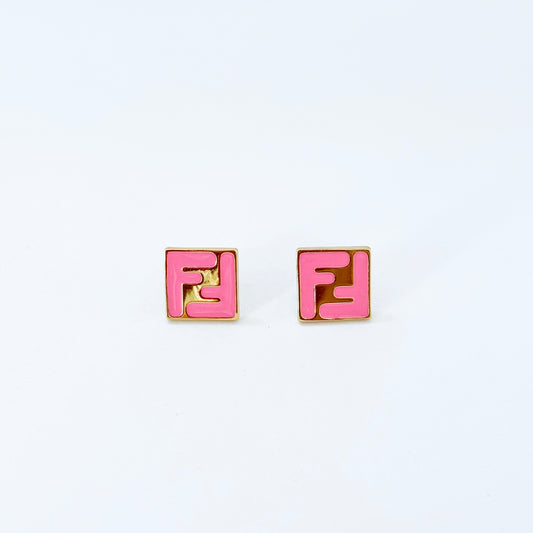 FF Pink earring - MARO JEWELRY