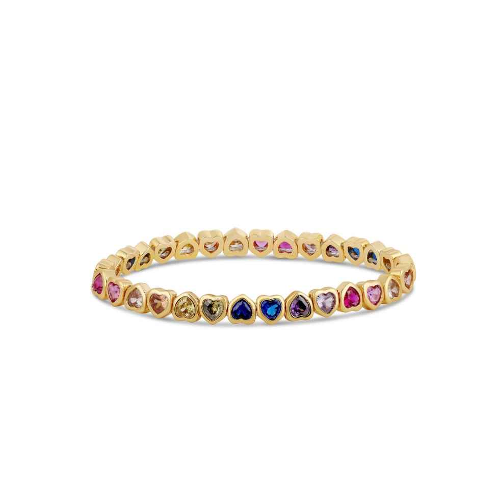 Mini Heart Stretchy Bracelet