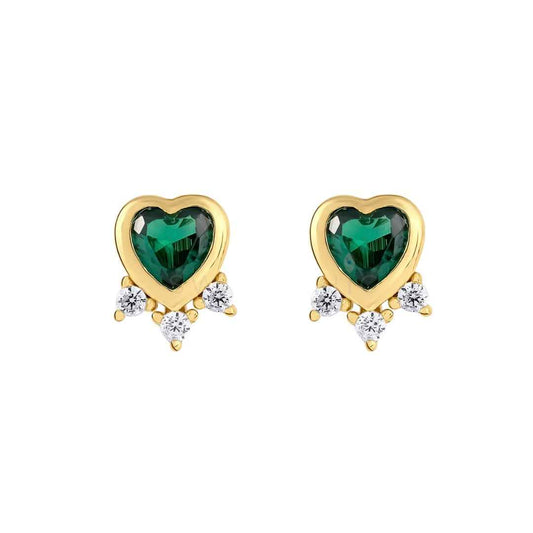Amor Studs- Gold