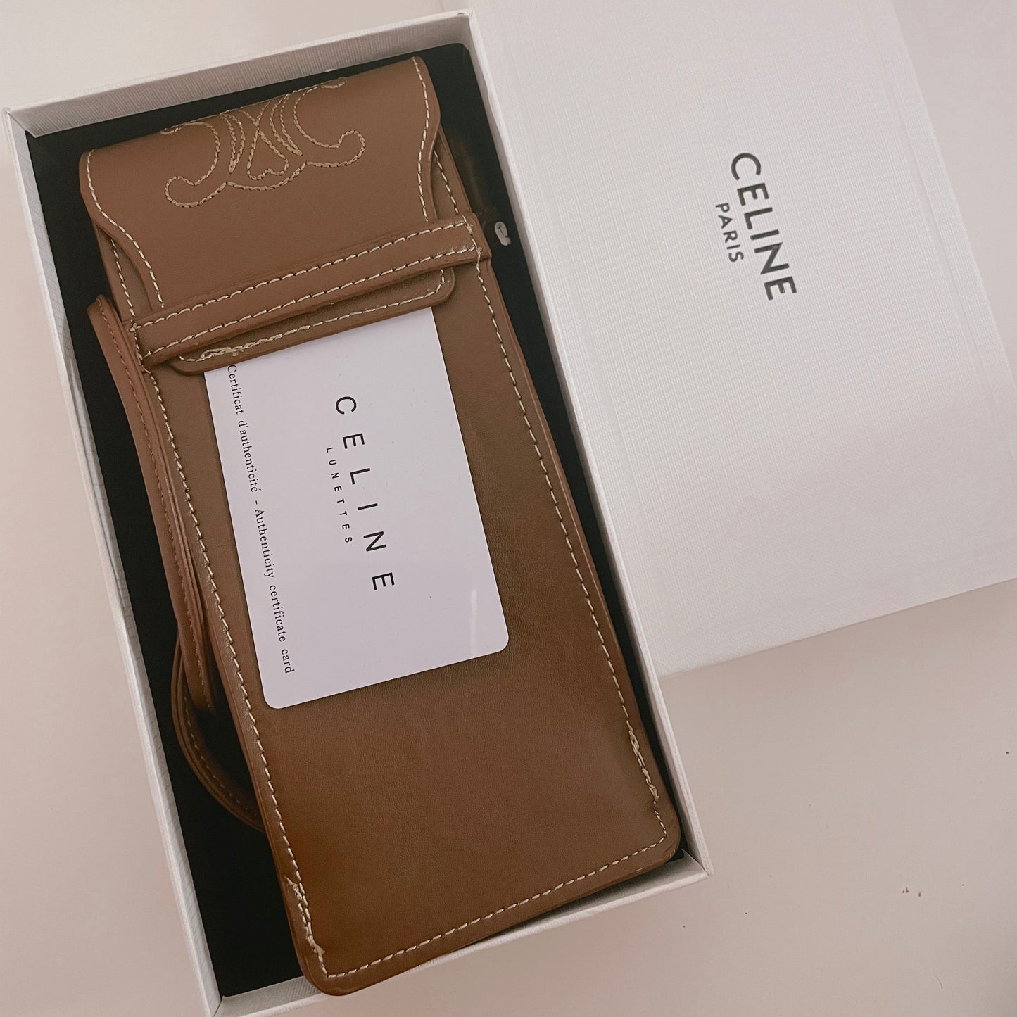 Celine Phone / Sunglass Case Pouch - MARO JEWELRY