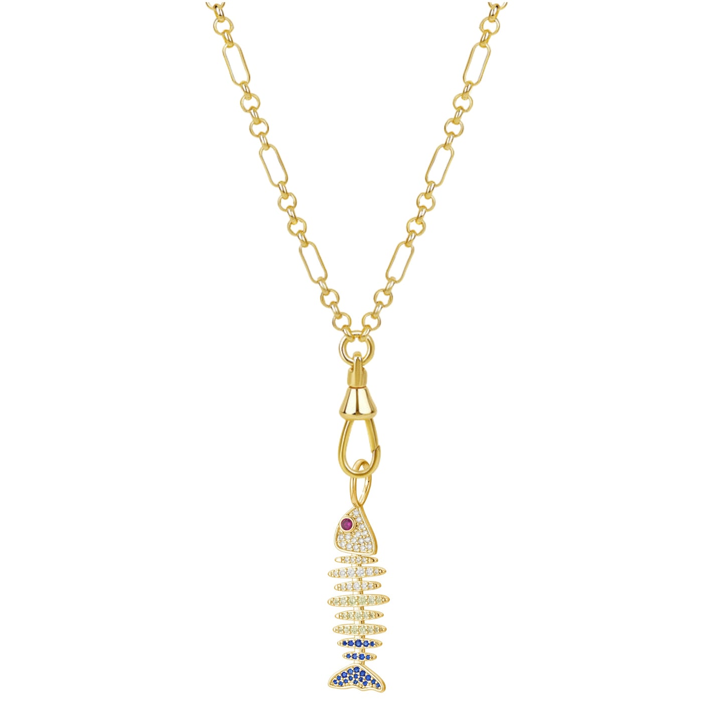 Fishbone Charm