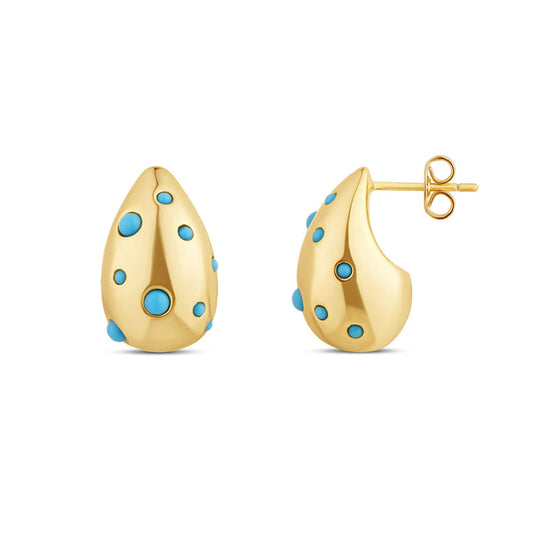 Turquoise Drop Earring